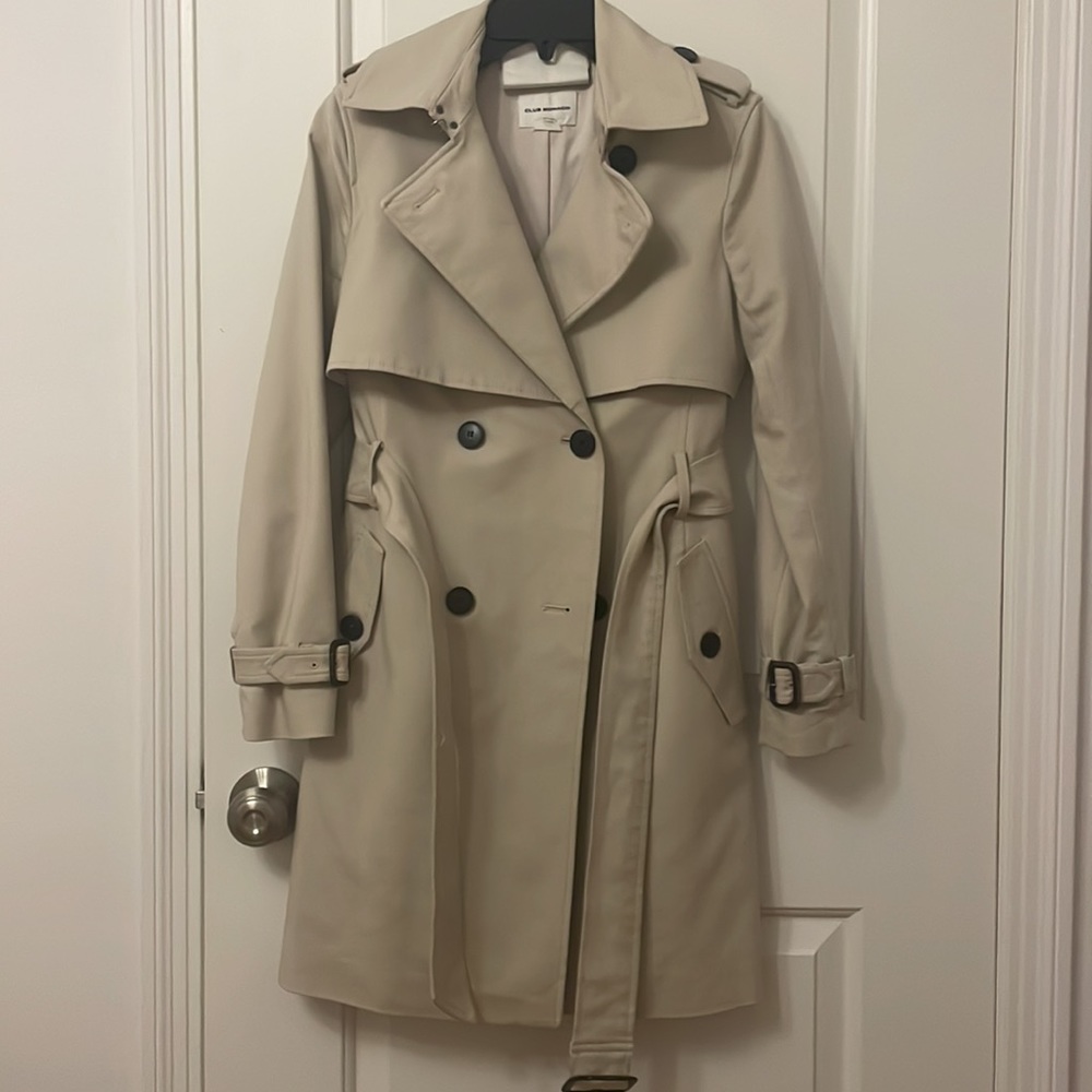 Club monaco Viveca trench coat beige